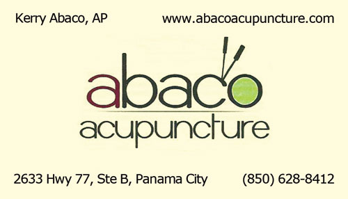 acupuncture business cards