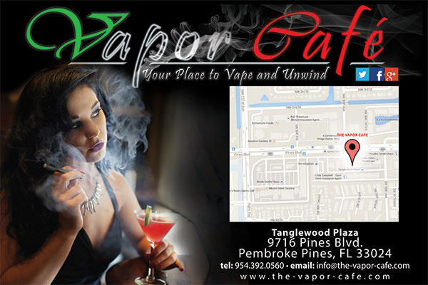 Vaping Store with e-cigarette products in Pembroke Pines.