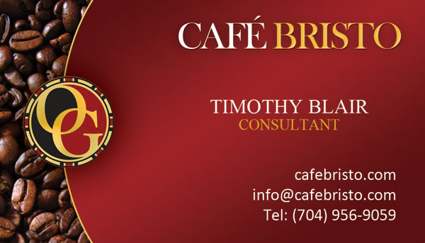 Timothy Blair Cafe Bristo Organo Gold