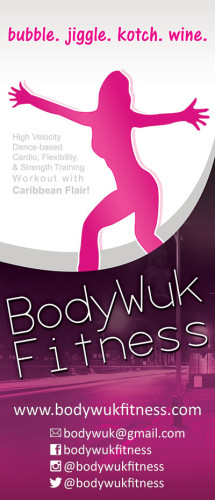 Body Wuk Fitness Banner Design for Roll Up Banner.