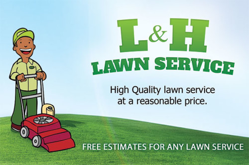 L&H Lawn Flyer Design