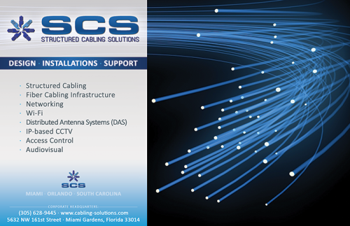 Structured Cabling Solutions Flyer Design and Printing