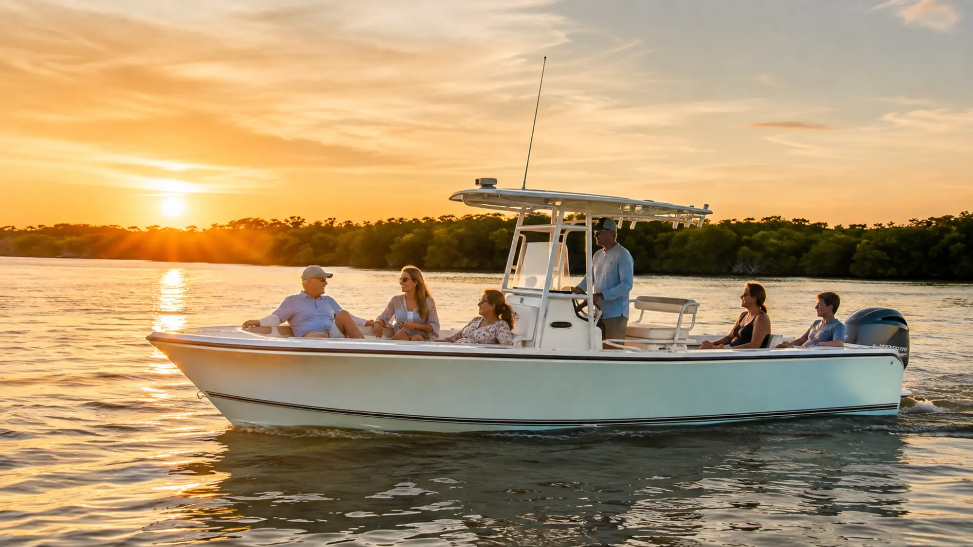 Englewood Boat Tours website project on Lemon Bay