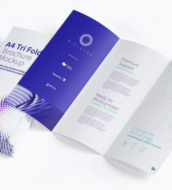 tri fold brochure maker design printing examples