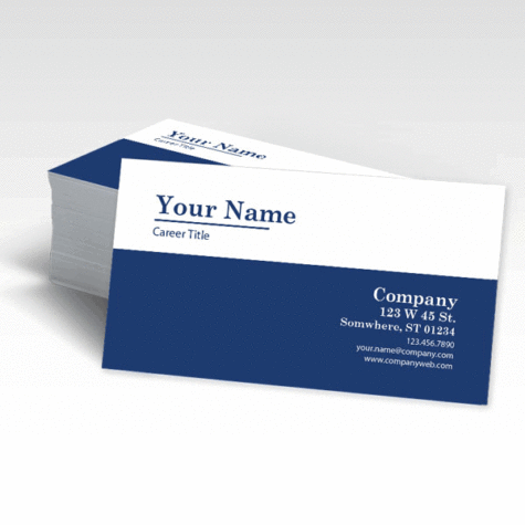 Metallic Business Cards with AkuaFoil.