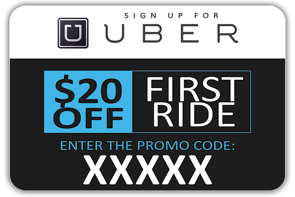 Buy low-cost Uber car magnet with Rider referral code