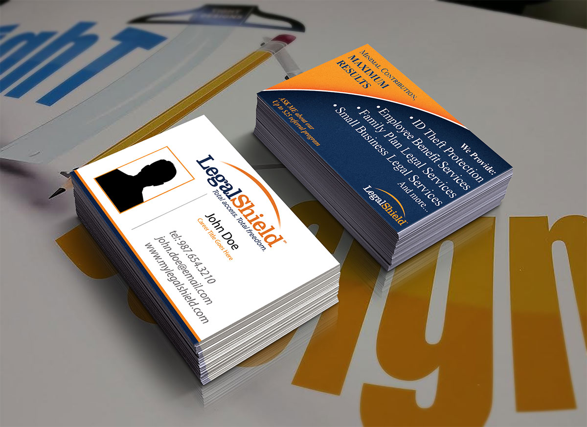 LegalShield Business Cards - Tight Designs & Printing Service of Florida