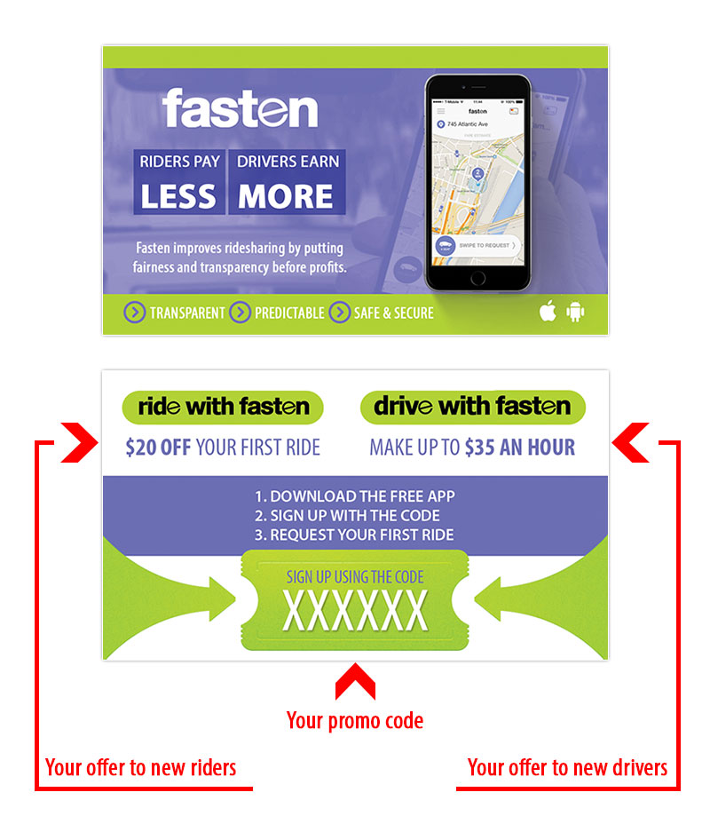 Fasten Referral Cards Buy Premium Promo Cards For Cheap
