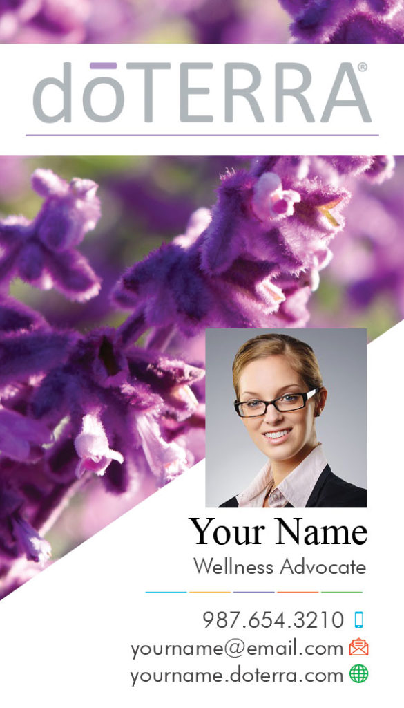 dōTERRA Business Cards Tight Designs & Printing Service of Florida