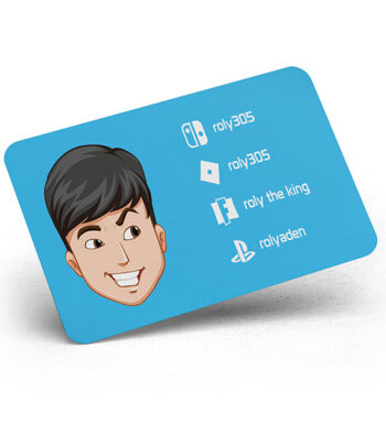 Gaming Username Social Cards