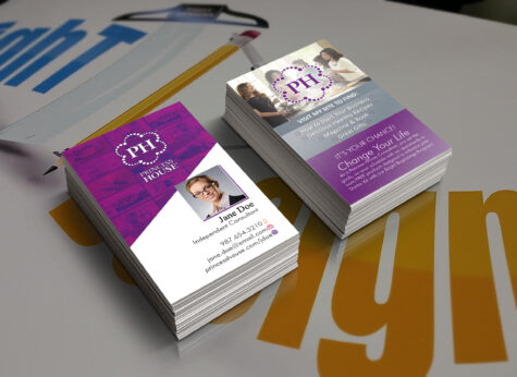 Princess House business cards for independent consultants and party host