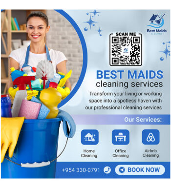 Maid Service Business Cards