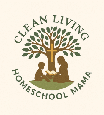 Clean Living Homeschool Mama - Business Card Design